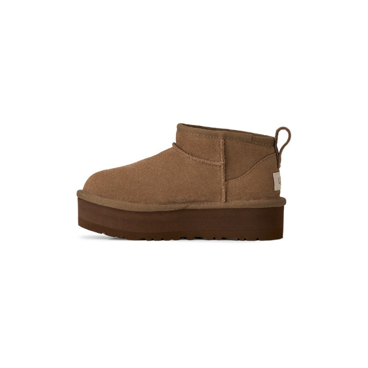 Ugg Classic Ultra Mini Platform Light Bronze - Stivaletti Bambina