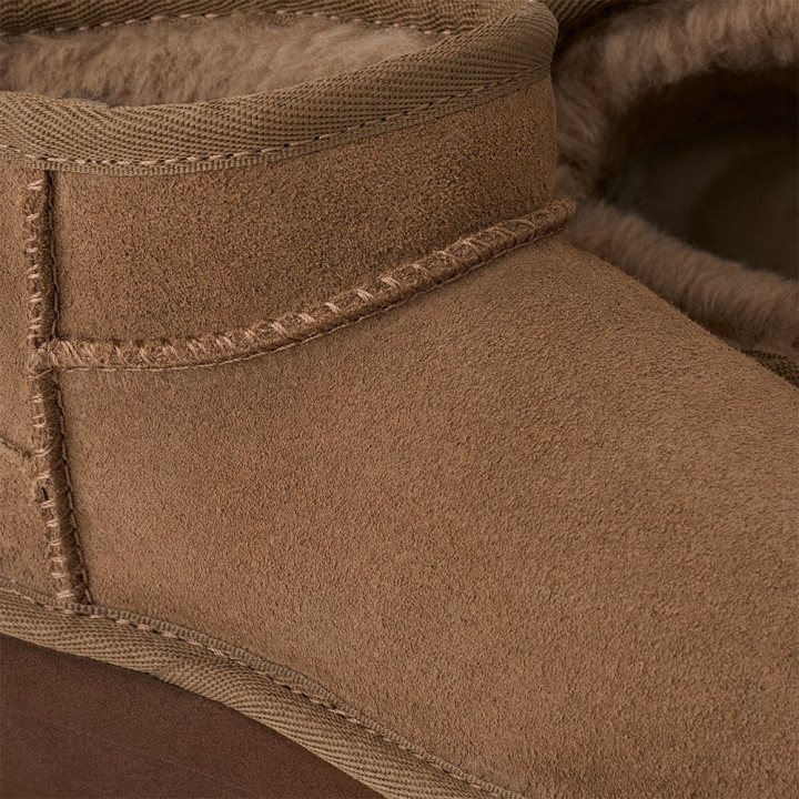 Ugg Classic Ultra Mini Platform Light Bronze - Stivaletti Bambina