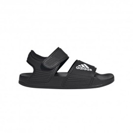 ADIDAS Adilette Gs Nero Bianco - Sandalo Bambino