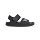 ADIDAS Adilette Gs Nero Bianco - Sandalo Bambino