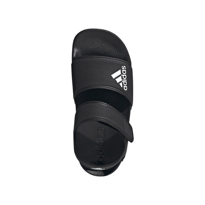 ADIDAS Adilette Gs Nero Bianco - Sandalo Bambino