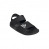 ADIDAS Adilette Gs Nero Bianco - Sandalo Bambino