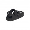 ADIDAS Adilette Gs Nero Bianco - Sandalo Bambino