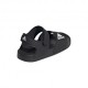 ADIDAS Adilette Gs Nero Bianco - Sandalo Bambino