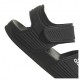 ADIDAS Adilette Gs Nero Bianco - Sandalo Bambino