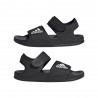 ADIDAS Adilette Gs Nero Bianco - Sandalo Bambino
