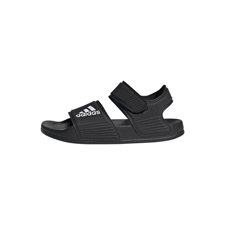 ADIDAS Adilette Gs Nero Bianco - Sandalo Bambino