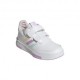ADIDAS Tensaur Sport 2.0 Ps Bianco Rosa - Sneakers Bambina