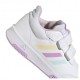 ADIDAS Tensaur Sport 2.0 Ps Bianco Rosa - Sneakers Bambina
