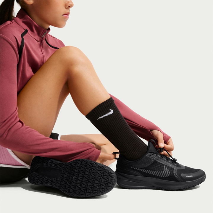 Nike Star Runner Utility Gs Nero Nero - Scarpe Da Ginnastica Bambino