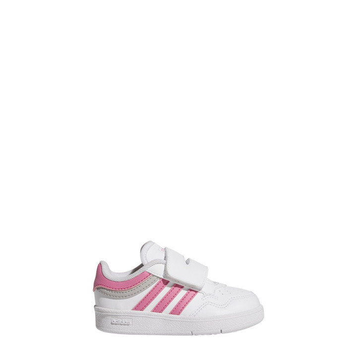 ADIDAS Hoops 4.0 Td Bianco Rosa - Sneakers Bambina