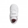 ADIDAS Hoops 4.0 Td Bianco Rosa - Sneakers Bambina