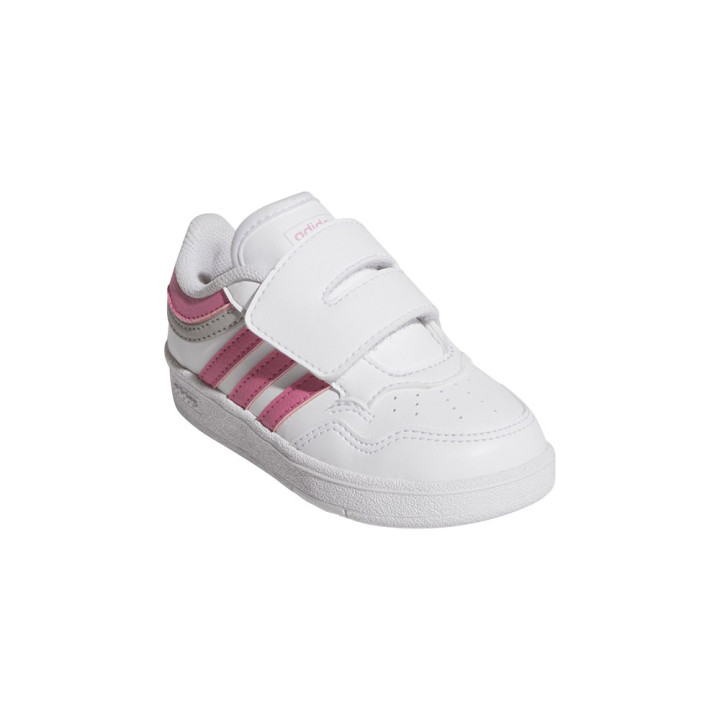 ADIDAS Hoops 4.0 Td Bianco Rosa - Sneakers Bambina