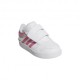 ADIDAS Hoops 4.0 Td Bianco Rosa - Sneakers Bambina