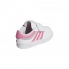 ADIDAS Hoops 4.0 Td Bianco Rosa - Sneakers Bambina