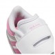 ADIDAS Hoops 4.0 Td Bianco Rosa - Sneakers Bambina