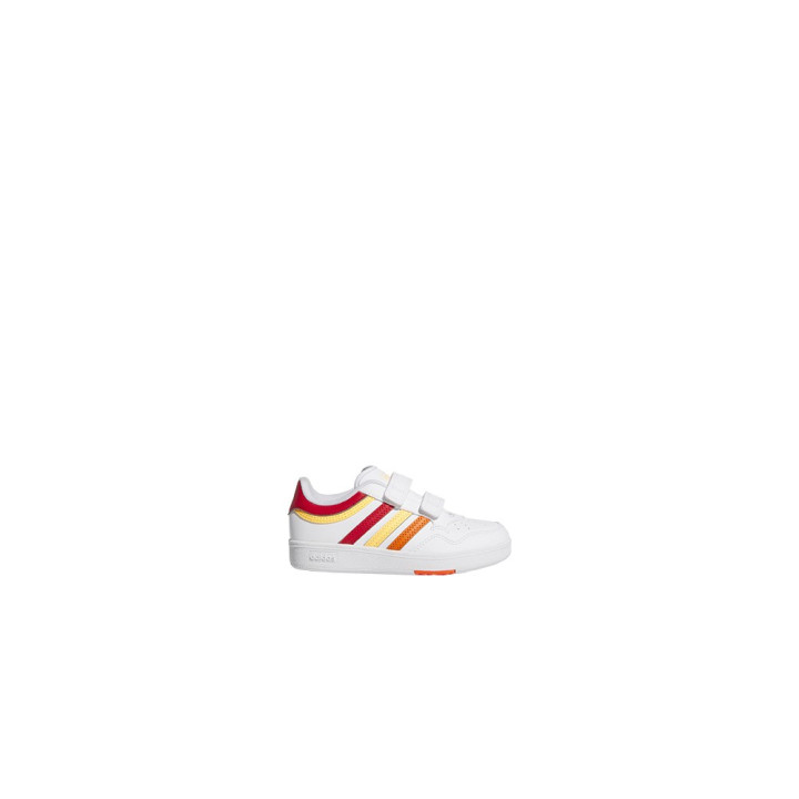 ADIDAS Hoops 4.0 Ps Bianco Rosso Arnacio - Sneakers Bambino