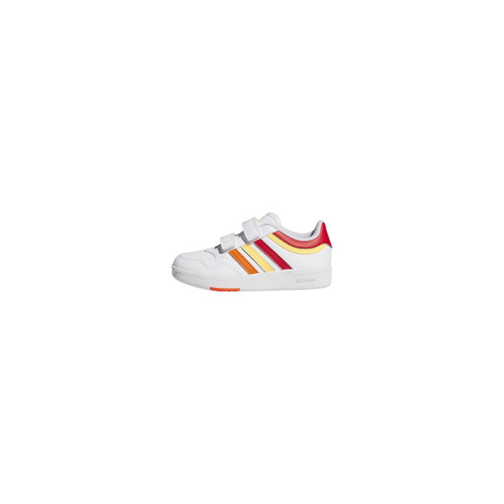 ADIDAS Hoops 4.0 Ps Bianco Rosso Arnacio - Sneakers Bambino