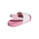 ADIDAS Adilette Estrap Ps Rosa Bianco - Ciabatta Bambina