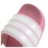 ADIDAS Adilette Estrap Ps Rosa Bianco - Ciabatta Bambina