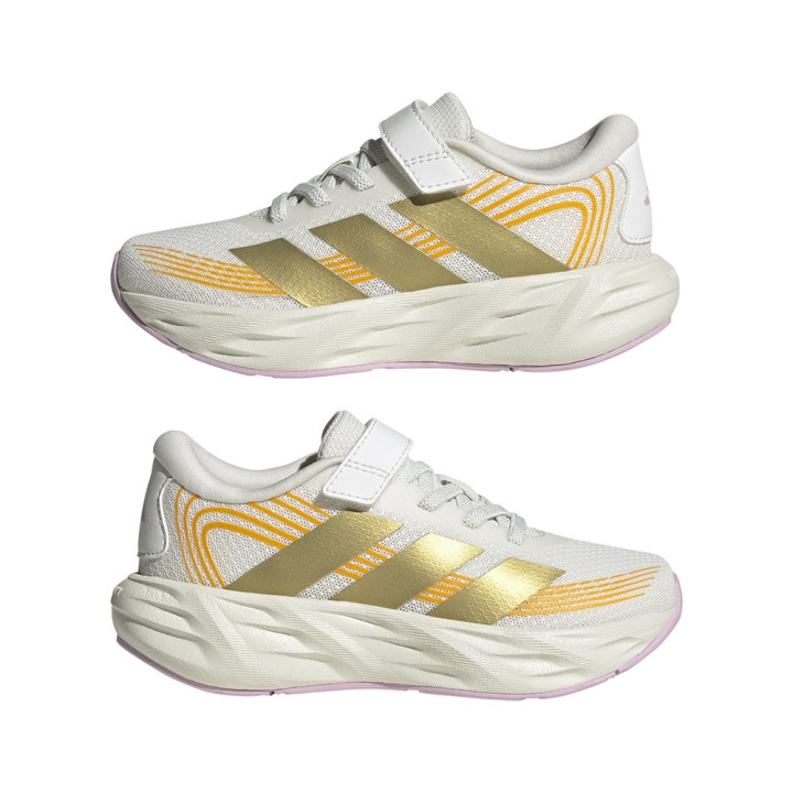 ADIDAS Galaxy 8 El Ps Bianco Oro - Scarpe Da Ginnastica Bambina