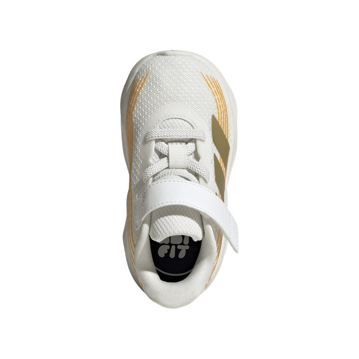 ADIDAS Galaxy 8 El Td Bianco Oro - Scarpe Da Ginnastica Bambina