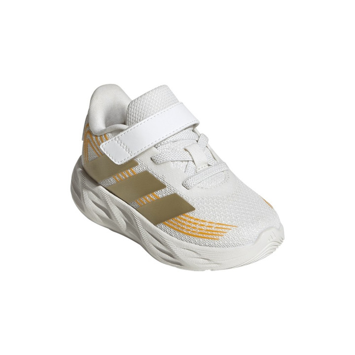 ADIDAS Galaxy 8 El Td Bianco Oro - Scarpe Da Ginnastica Bambina