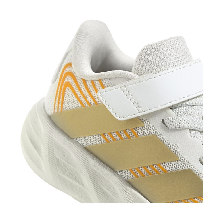 ADIDAS Galaxy 8 El Td Bianco Oro - Scarpe Da Ginnastica Bambina