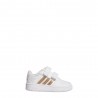 ADIDAS Hoops Classic Cf Td Bianco Oro - Sneakers Bambina