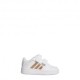 ADIDAS Hoops Classic Cf Td Bianco Oro - Sneakers Bambina