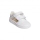 ADIDAS Hoops Classic Cf Td Bianco Oro - Sneakers Bambina