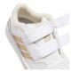 ADIDAS Hoops Classic Cf Td Bianco Oro - Sneakers Bambina