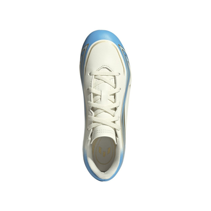 ADIDAS F50 Messi Club Fg Mg Avorio Oro - Scarpe Da Calcio Bambino