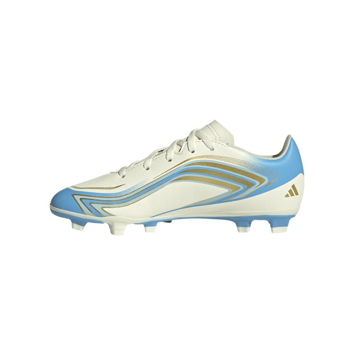 ADIDAS F50 Messi Club Fg Mg Avorio Oro - Scarpe Da Calcio Bambino