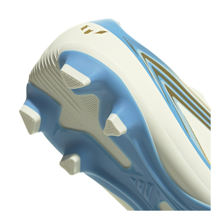 ADIDAS F50 Messi Club Fg Mg Avorio Oro - Scarpe Da Calcio Bambino