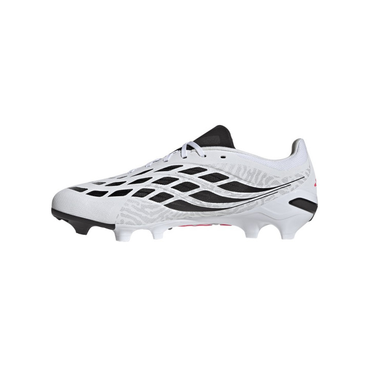 ADIDAS Predator League Fg Bianco Rosso - Scarpe Da Calcio Uomo