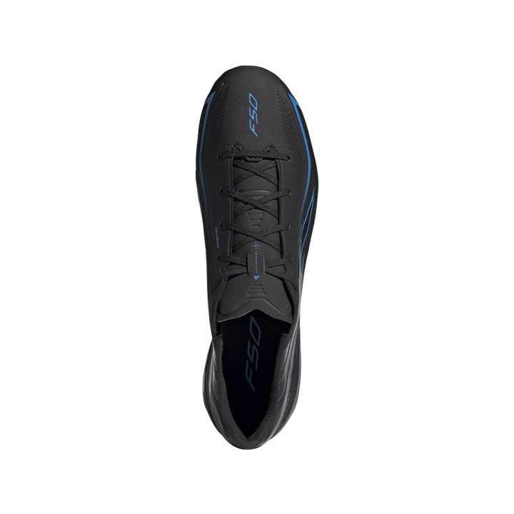 ADIDAS F50 Hyperfast League Fg Nero Azzurro - Scarpe Da Calcio Uomo