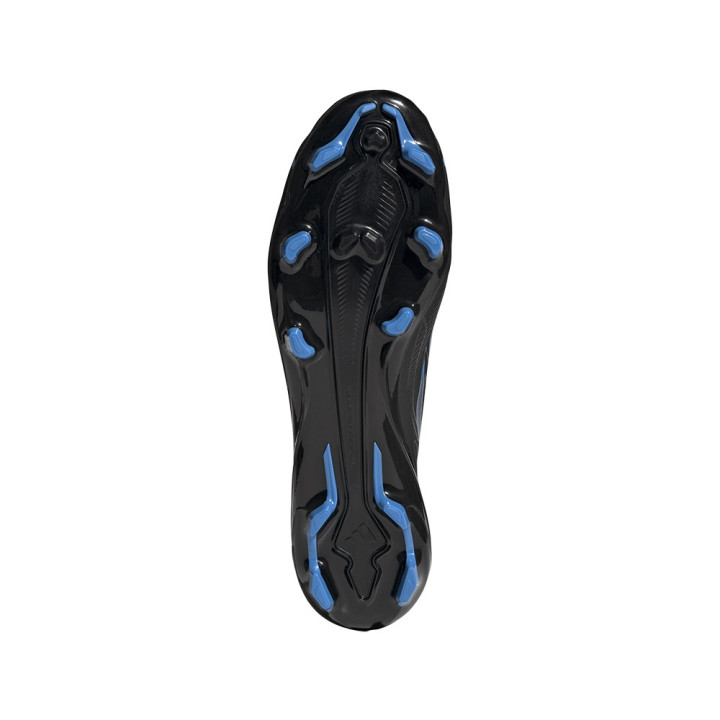 ADIDAS F50 Hyperfast League Fg Nero Azzurro - Scarpe Da Calcio Uomo