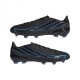 ADIDAS F50 Hyperfast League Fg Nero Azzurro - Scarpe Da Calcio Uomo