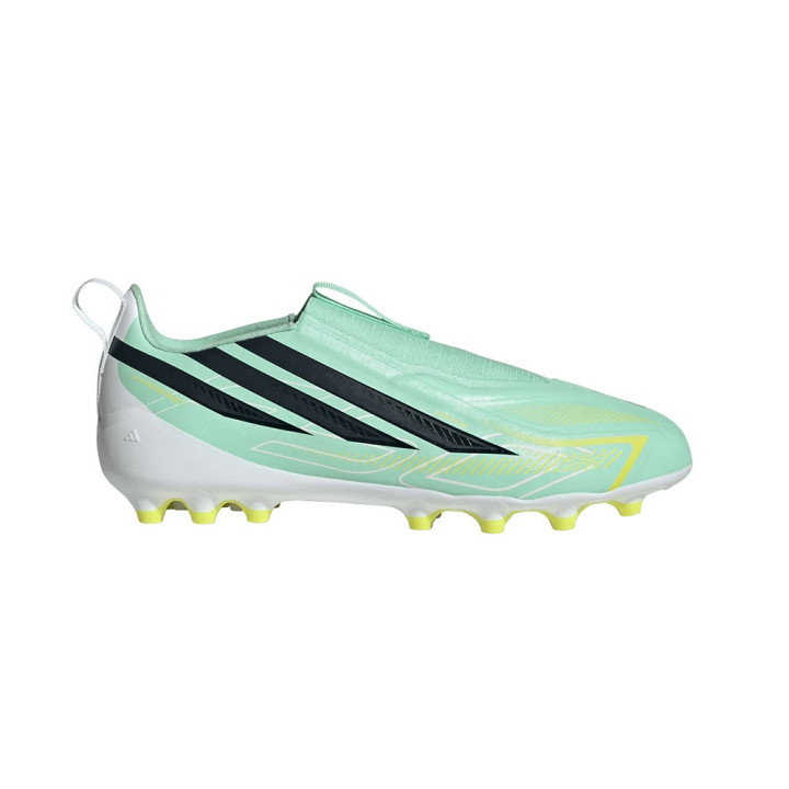ADIDAS F50 Hyperfast Leaugue Ll Ag Menta Nero - Scarpe Da Calcio Bambino