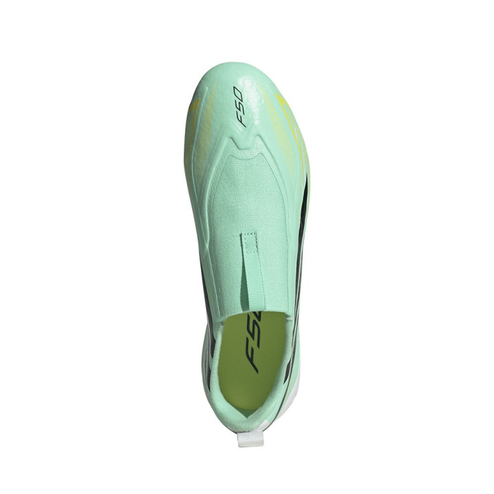 ADIDAS F50 Hyperfast Leaugue Ll Ag Menta Nero - Scarpe Da Calcio Bambino