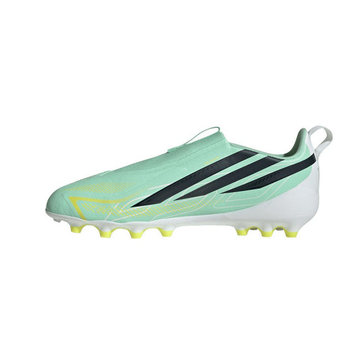 ADIDAS F50 Hyperfast Leaugue Ll Ag Menta Nero - Scarpe Da Calcio Bambino