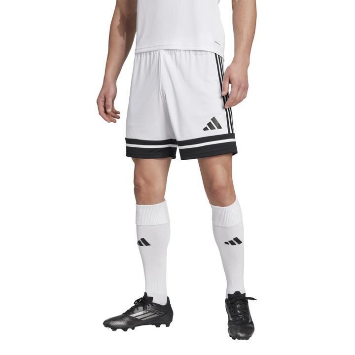ADIDAS Pantaloncini Calcio Squadra 25 Bianco Nero Uomo