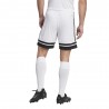 ADIDAS Pantaloncini Calcio Squadra 25 Bianco Nero Uomo