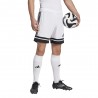 ADIDAS Pantaloncini Calcio Squadra 25 Bianco Nero Uomo