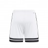 ADIDAS Pantaloncini Calcio Squadra 25 Bianco Nero Uomo