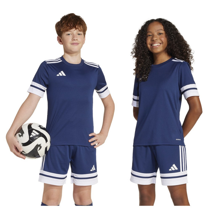ADIDAS Maglia Maniche Corte Squadra 25 Blu Bianco Bambino