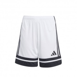 ADIDAS Pantaloncini Calcio Squadra 25 Bianco Nero Bambino