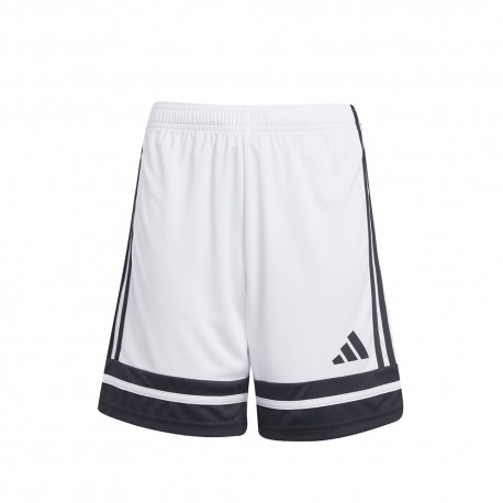 ADIDAS Pantaloncini Calcio Squadra 25 Bianco Nero Bambino