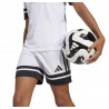 ADIDAS Pantaloncini Calcio Squadra 25 Bianco Nero Bambino